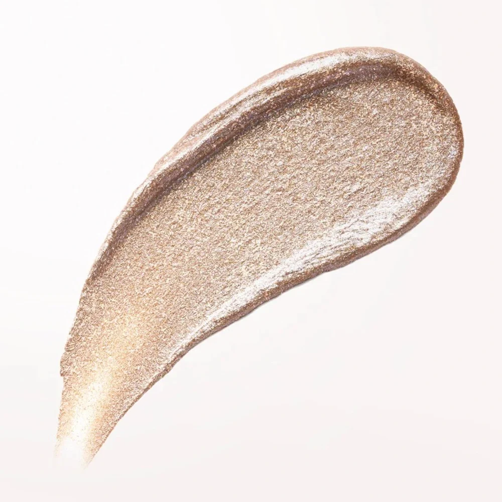 Stila Ocean Glisten & Glow Liquid Eyeshadow- champagne w multicolored glitter - Picture 3 of 7